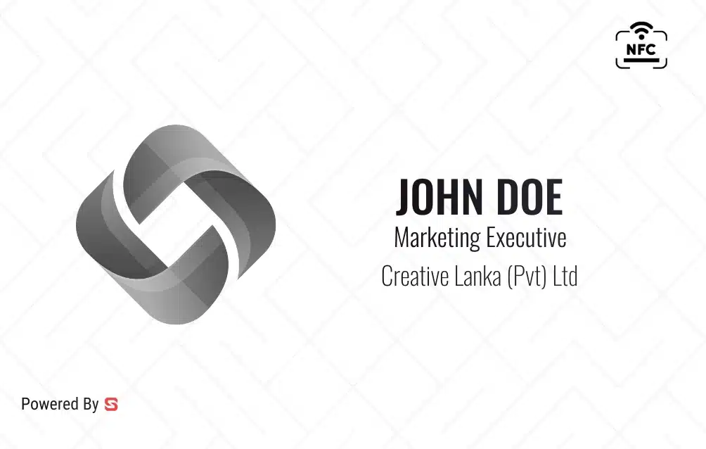 White Signature Card